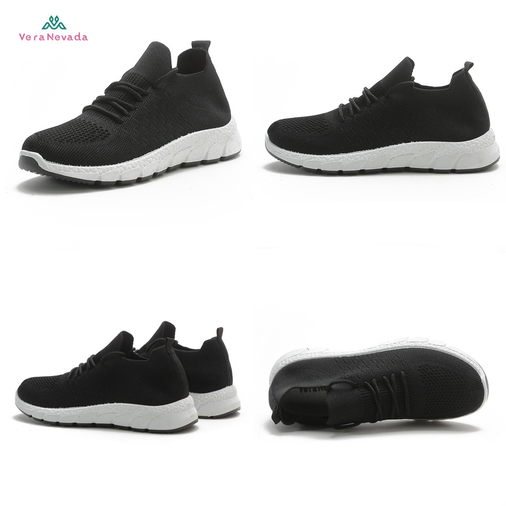 Vera Nevada Sepatu FlyKnit Sneakers Wanita Shoes #VL04