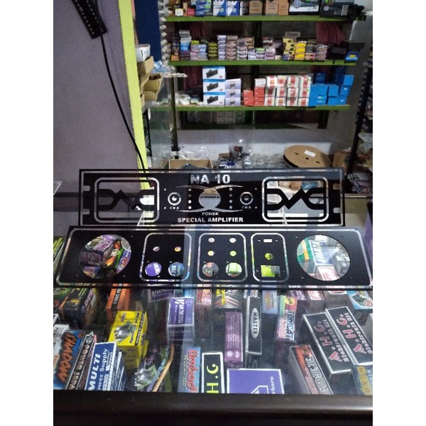 panel power akrilik-power amplifierTerbaruu modifikasi NA 10