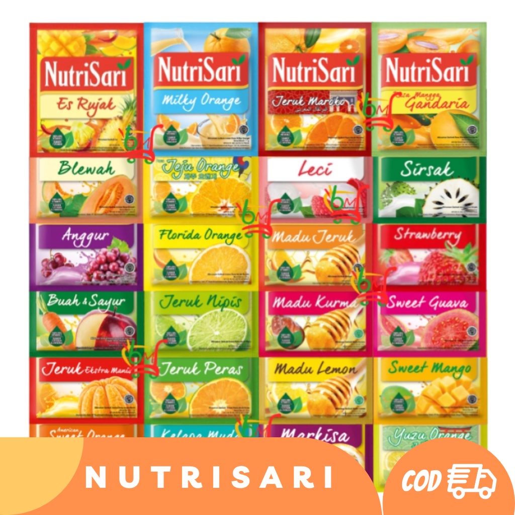 

(COD) NUTRISARI 10SACHET ALL VARIANT