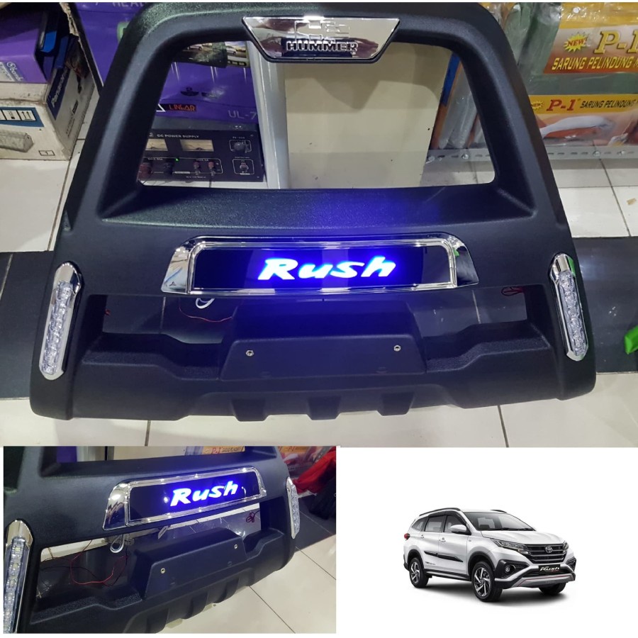 Tanduk Depan Bemper/ Variasi Tanduk Depan Mobil Toyota Rush 2018