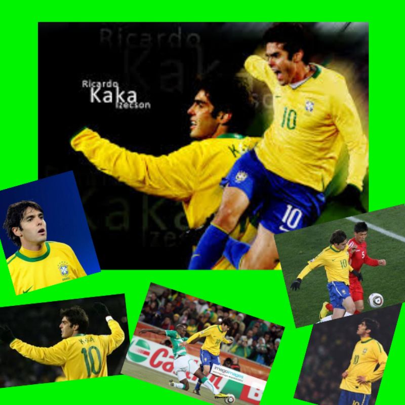 JERSEY ORIGINAL BRAZIL HOME 2010/2011 LS, KAKA #1]