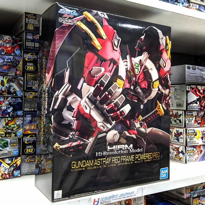 HiRM Hi-Resolution Gundam Astray Red Frame Powered Red