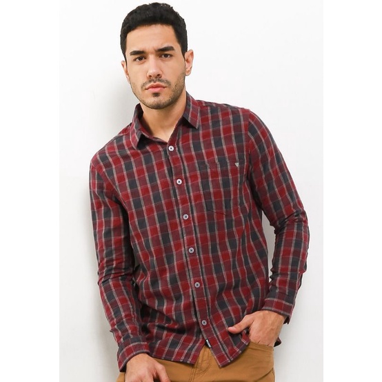 Kemeja lengan panjang Watchout