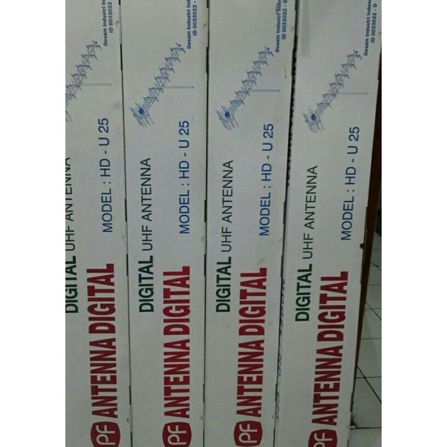 Antena tv digital analog outdoor luar PF HD U 25 HD-U25 HDU-25 HDU25