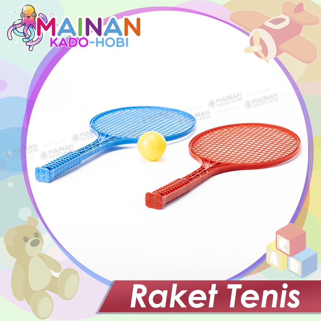 MAINAN ANAK TENNIS BALL RAKET TENIS