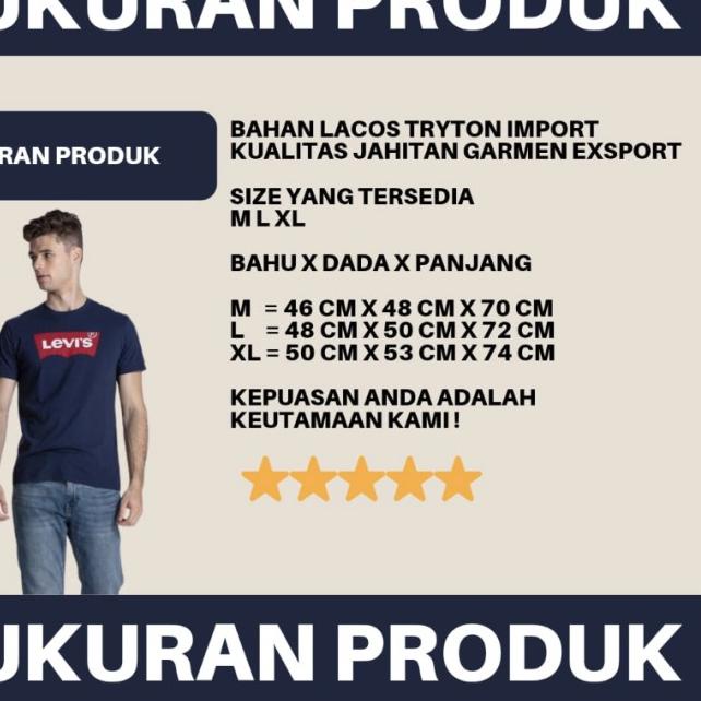 KAOS KERAH POLO LEVIS ORIGINAL PRIA LENGAN PENDEK MURAH MOCCA - Mocca, XL