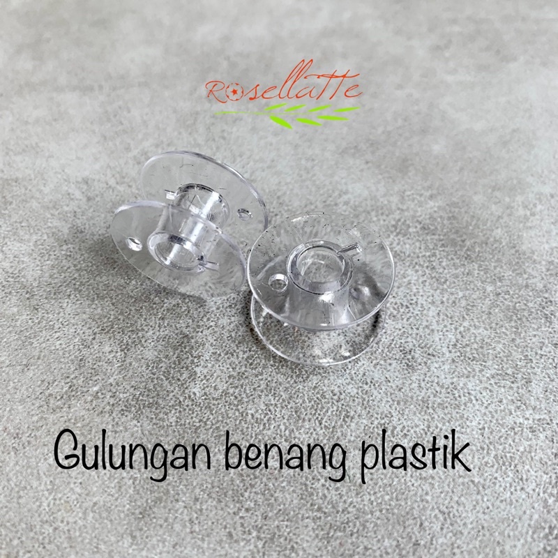 Spul plastik bobbin gulungan benang plastik