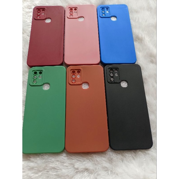 Softcase pro camera INFINIX HOT 10 TPU Candy pro macaron+