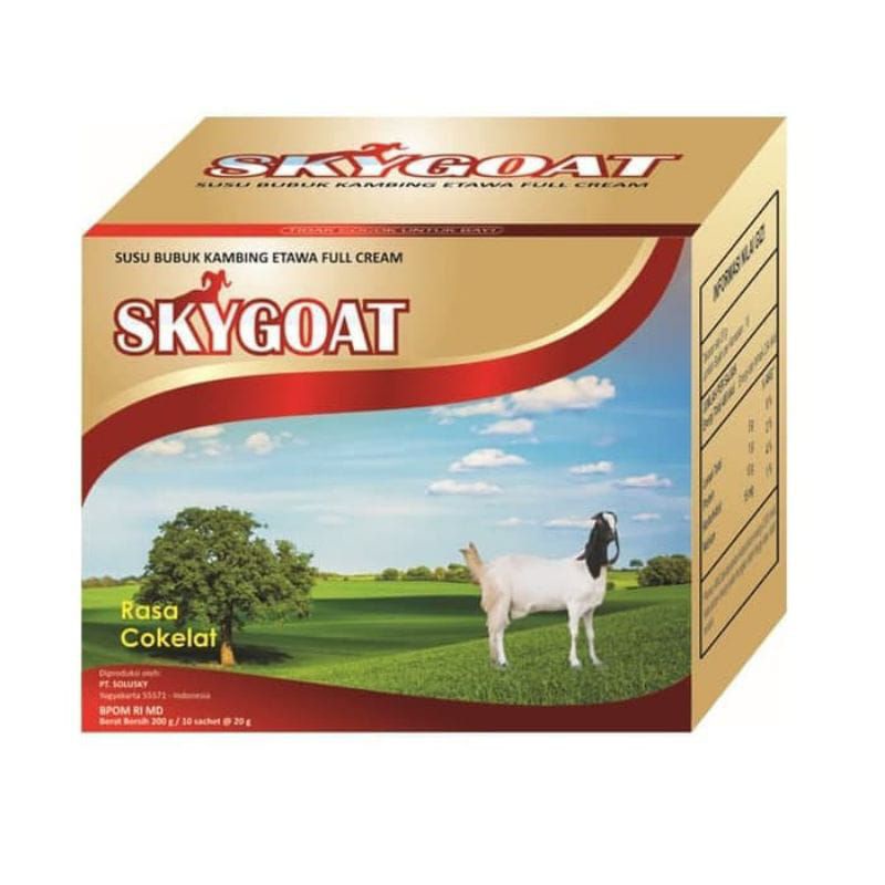 

Susu Kambing Etawa Sachet Rasa Coklat isi 10 Sachet