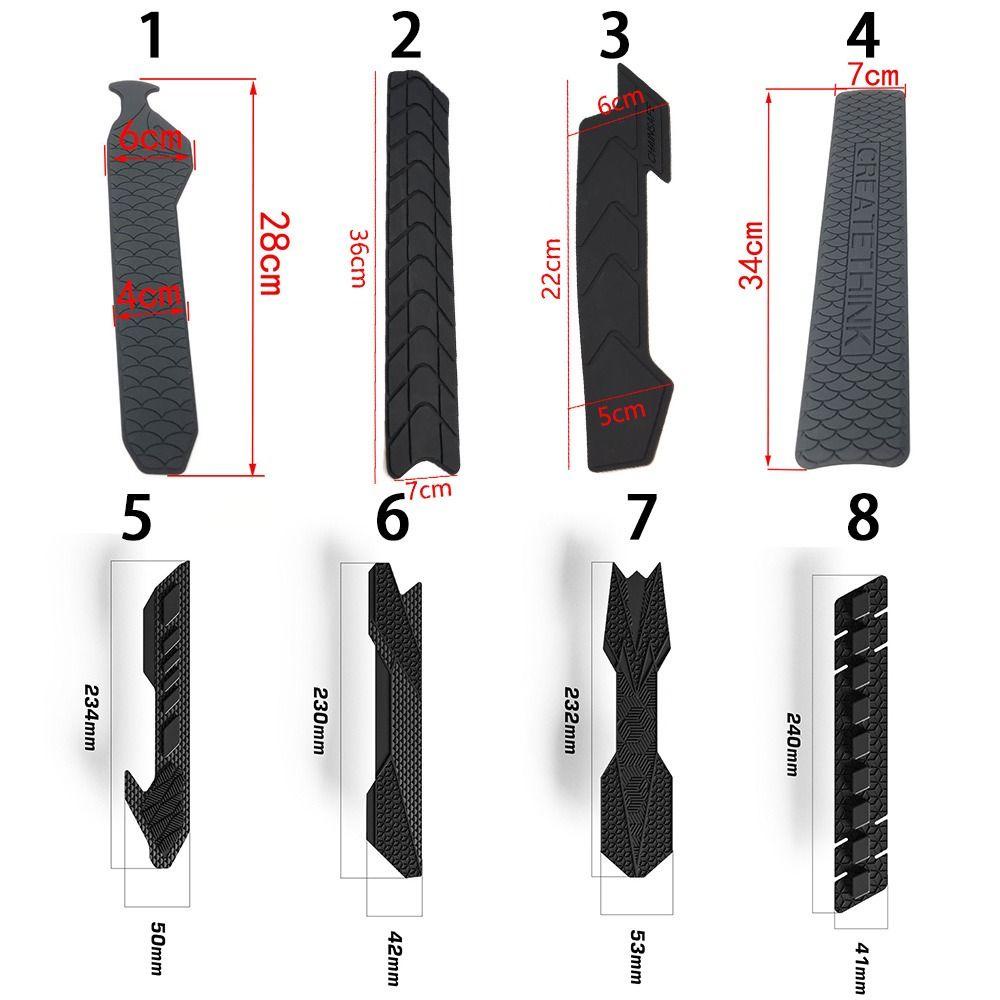 R-FLOWER Rantai Sepeda Pelindung Outdoor MTB Sepeda Jalan Kabel Selang Perawatan Anti Gores Stiker