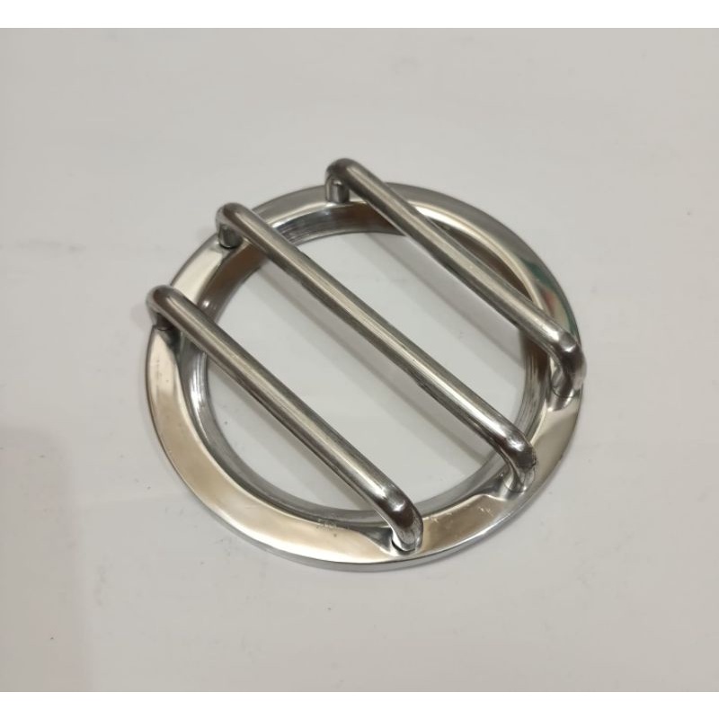 gril speaker 3 inch /tutup speaker 3 inch silver bahan aluminium