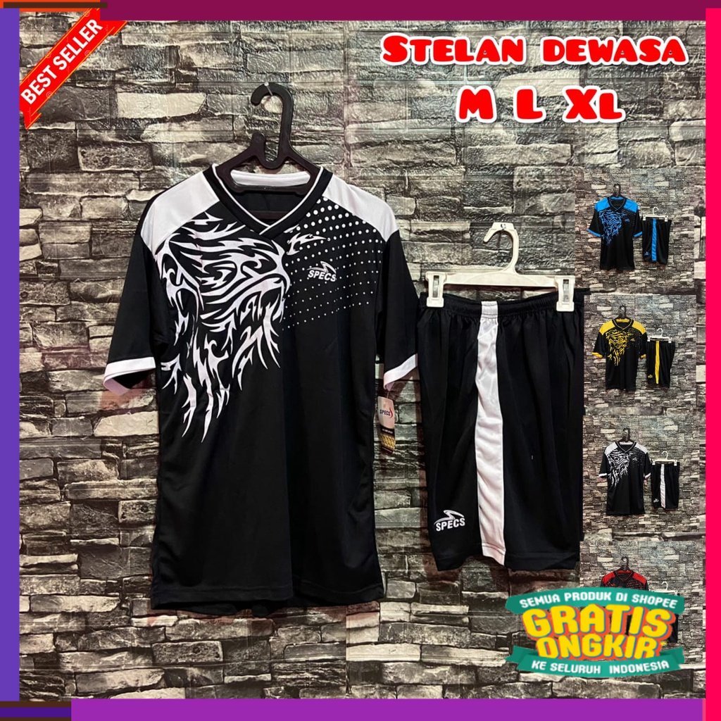 SPESIAL PIALA DUNIA JERSEY SPECS TERMURAH  STELAN SPECS DEWASA  BAJU FUTSAL SPECS  BAJU BOLA MOTIF B