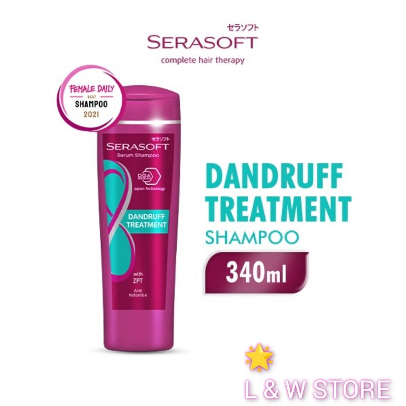 SERASOFT Shampoo Dandruff Treatment 170ml &amp; 340ml