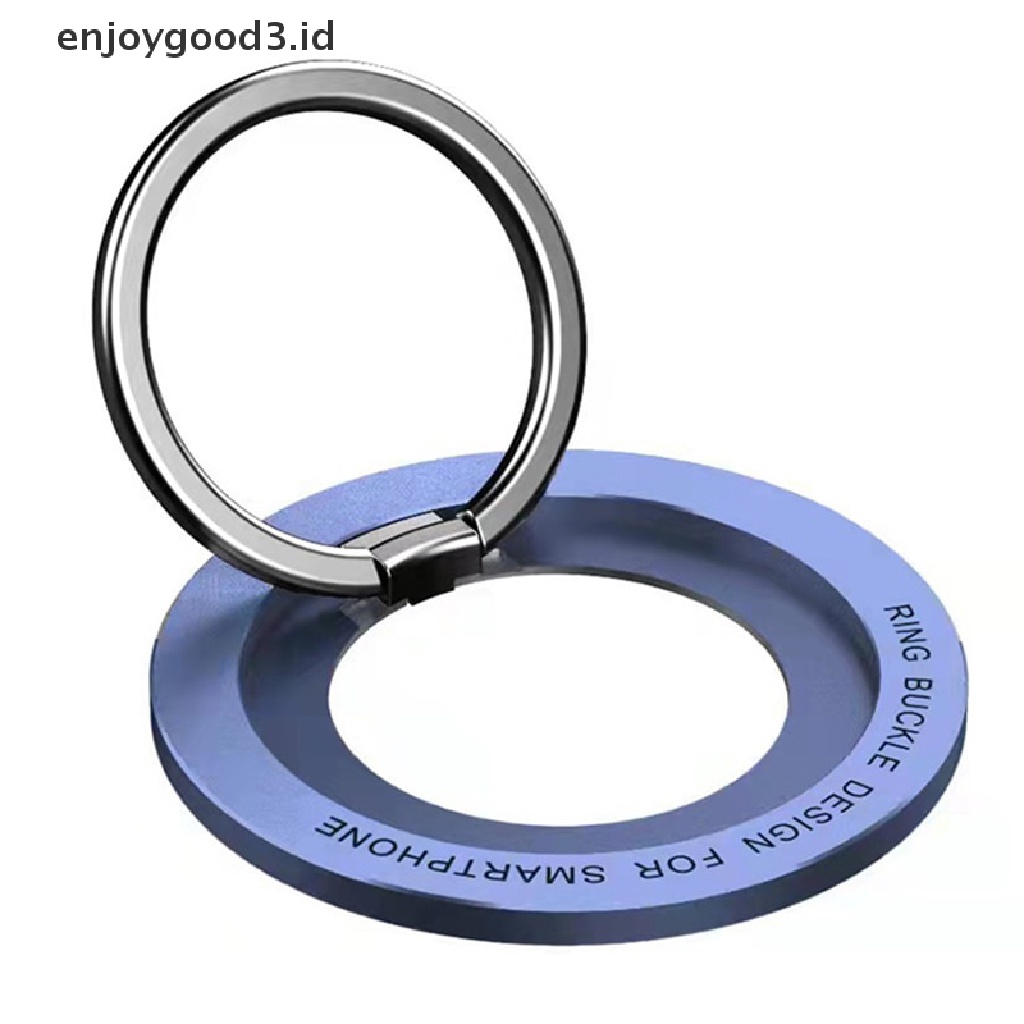 Stand Ring Holder Magnetik Bahan Zinc Alloy Untuk iPhone 12 13