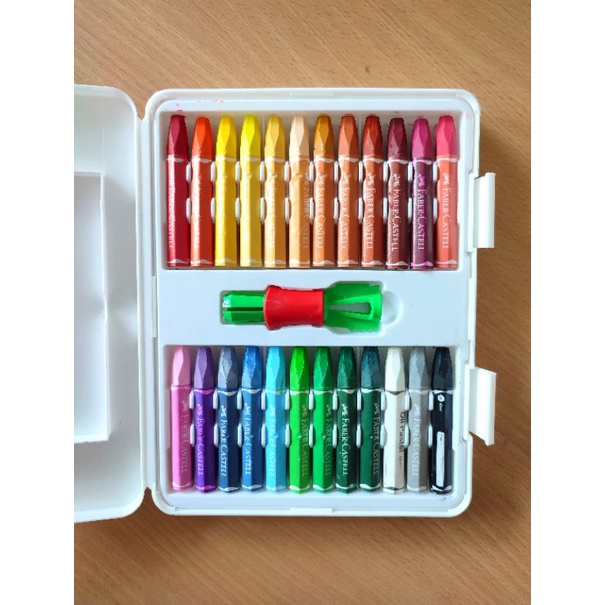 

RK Krayon 24 Warna / Oil Pastel Faber Castell 120089 A 24 Hexagonal Oil Pastels