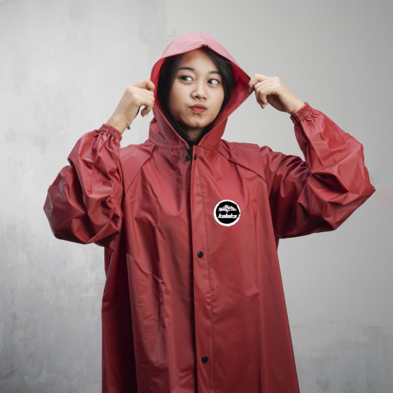 celana jas hujan bahan pvc 0,25 pria wanita