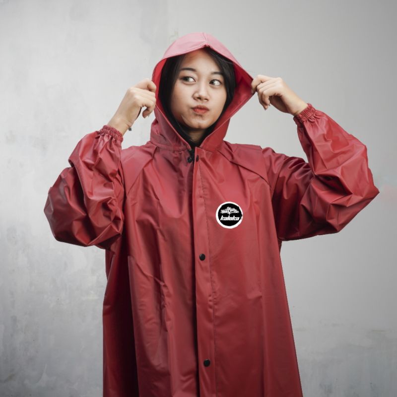 JAS HUJAN RAINCOAT Setelan Jaket Celana Pria Wanita KALOKA