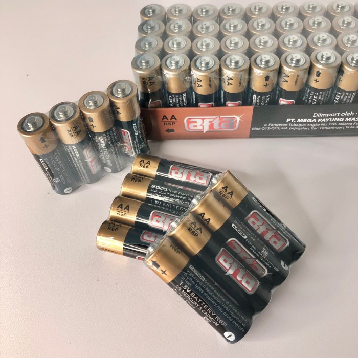 Battery Baterai Batere Batre A2 AA ALkaline Remote Mainan Senter Jam