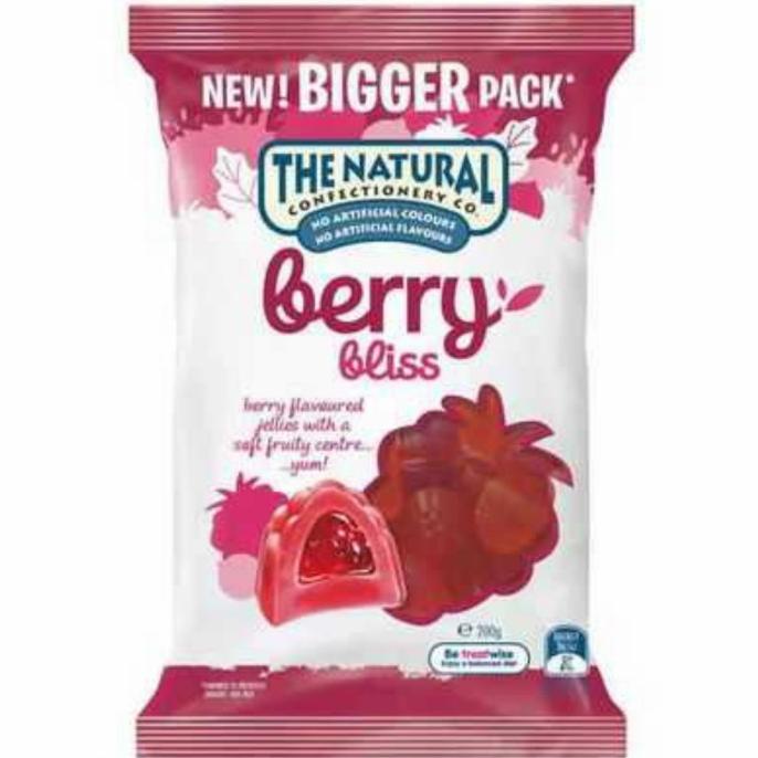 

TERLARIS The Natural Confectionery Co Berry Bliss Candy 200 gr /PERMEN LUNAK/PERMEN VIRAL/PERMEN MILO/PERMEN YUPI/PERMEN JADUL/PERMEN KARET