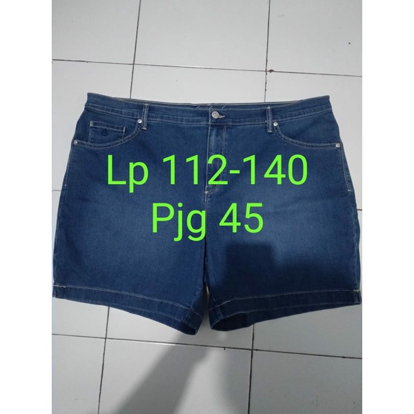 jeans pendek Gloria Vanderbilt denim