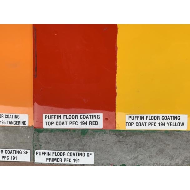 Cat Lantai Epoxy Puffin Semi Self Leveling 20kg set - 1 Kg Set
