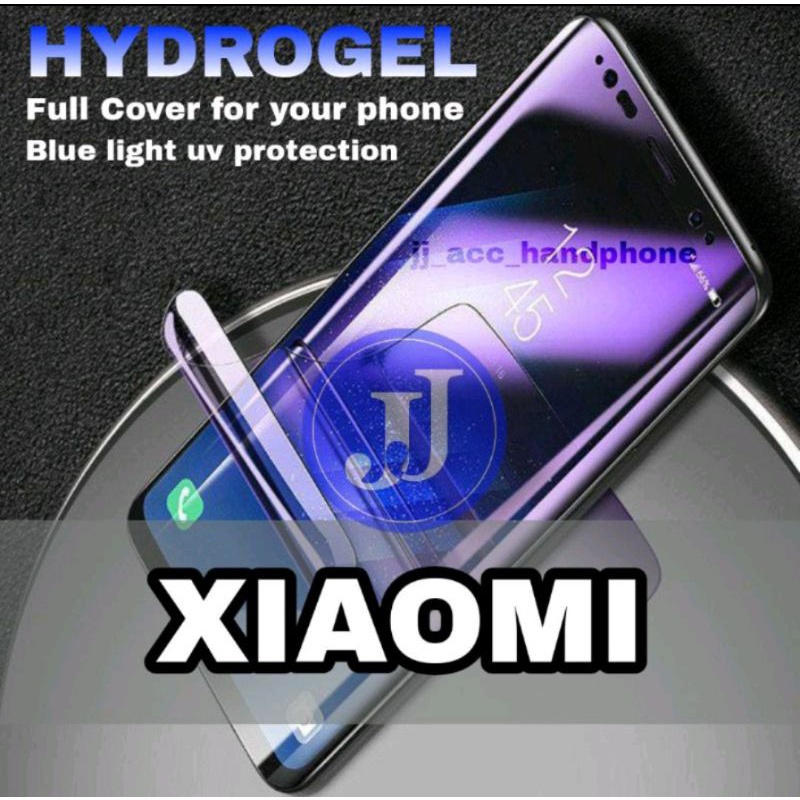 TEMPERED PELINDUNG LAYAR HYDROGEL BLUE &amp; MATTE XIAOMI POCO M5 M5S