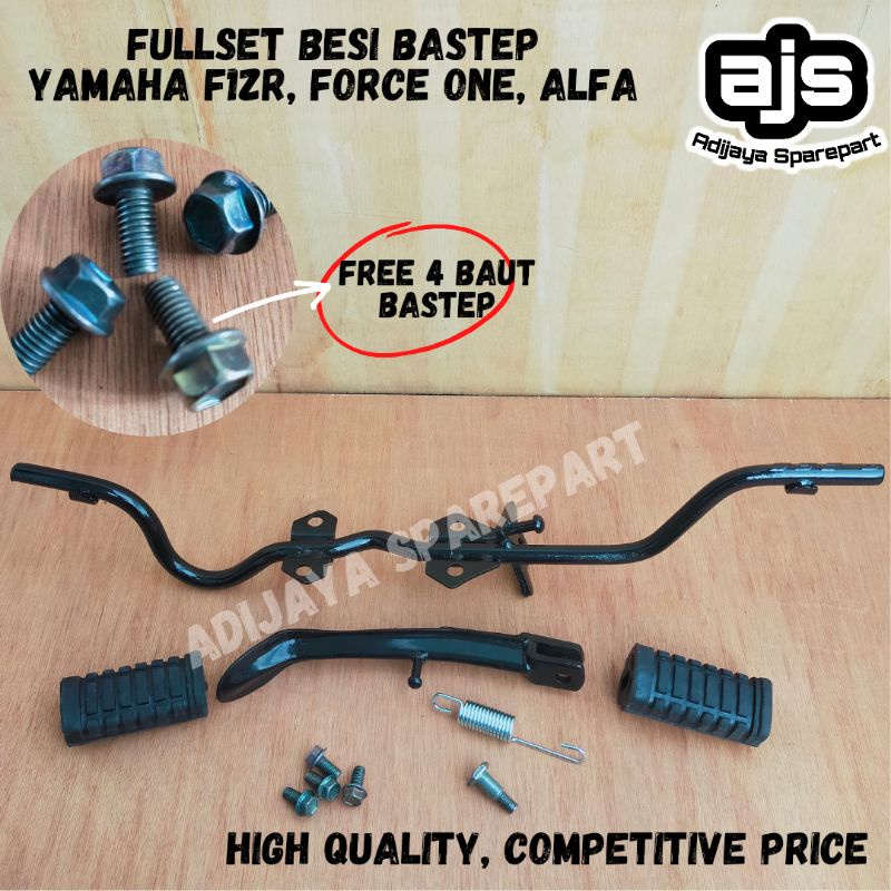 Fullset Full Set Besi Barstep Bastep Bustep Step Footstep Pustep Postep Pijakan Injakan Kaki Depan V