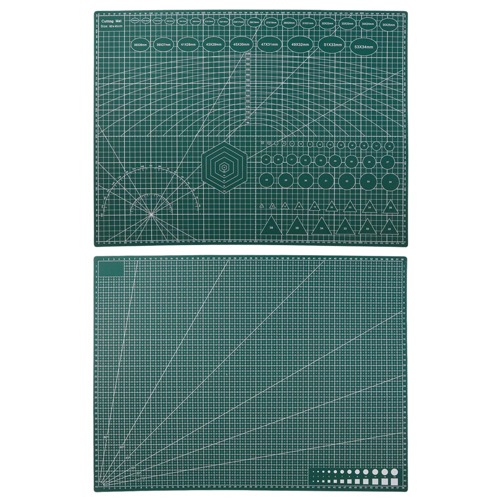 Working Pad Cutting Mat Alas Potong Papan Kerja A2 60 x 45 cm - QJ3 - Green