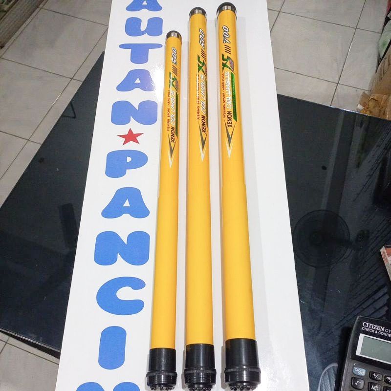 joran pole xenon columbus dan xenon federal gabus | tegek gabus ruas pendek