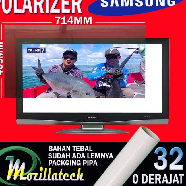 Polarizer tv lcd samsung plastik polaris tv lcd samsung 32inch polariz - 0" DERAJAT