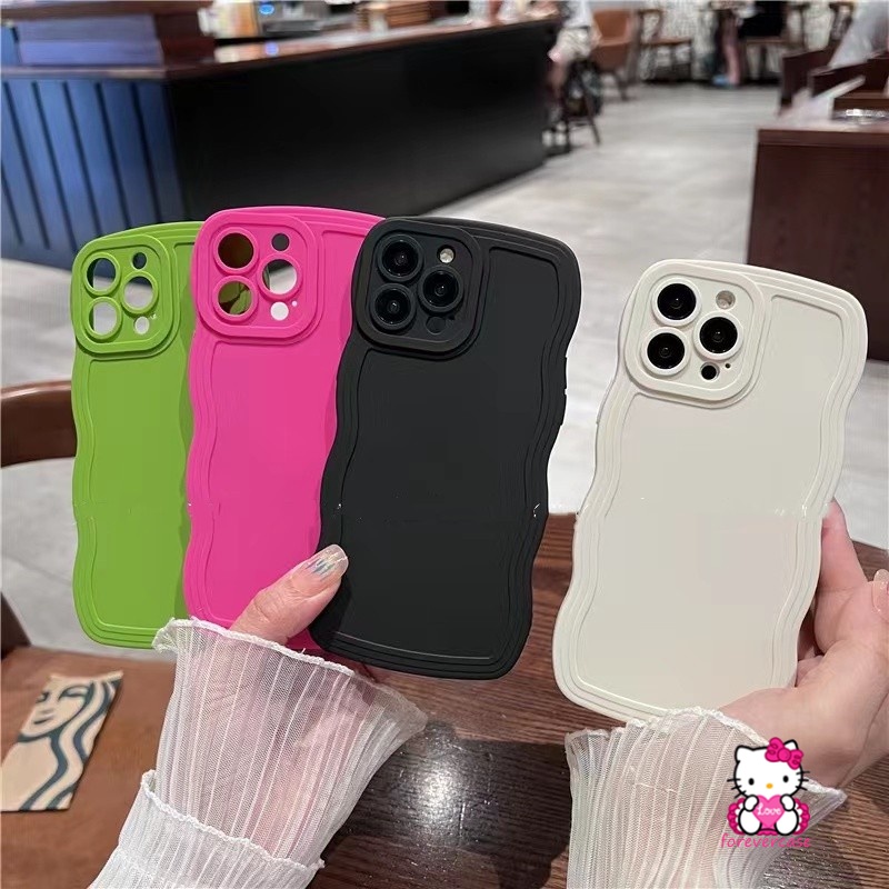 Casing iPhone 11 13 12 Pro MAX 8 7 Plus XR X XS MAX 7 Plus 8 Plus Shockproof Warna Permen