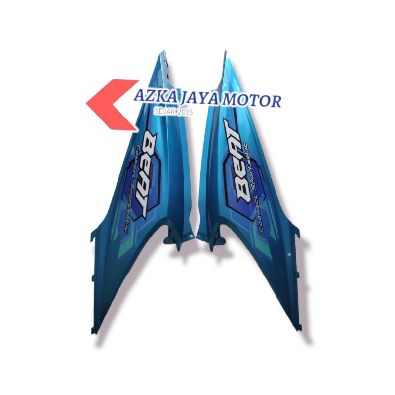 Body Beat Karbu Biru Muda 2008 + striping Beat lama 2008 biru muda