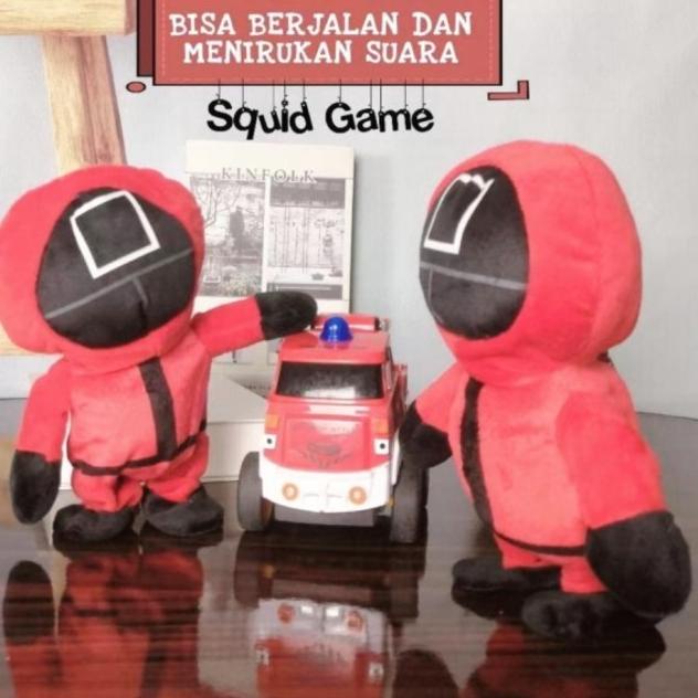 Dancing Toy Squid Game Boneka Squid Game Goyang Joget Bisa Bicara Reka - Squid Game Walk