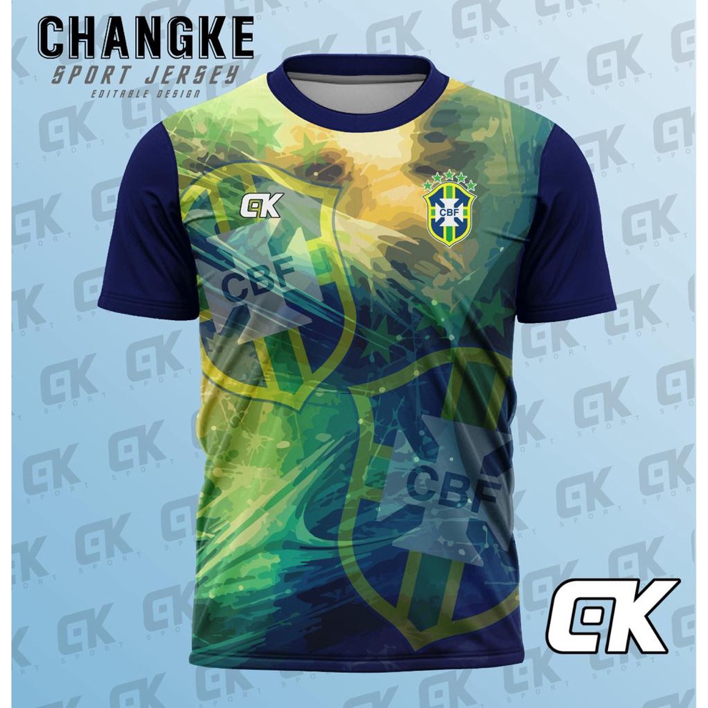 SK17SPORT (COD) Baju Olahraga Printing | Badminton | Bola | Voli | Futsal | Kaos Olahraga | Kostum O