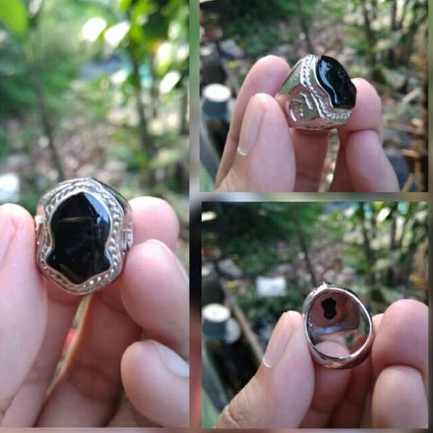 ring terompah cincin terompah batu akik cubung wulung yaman wulung