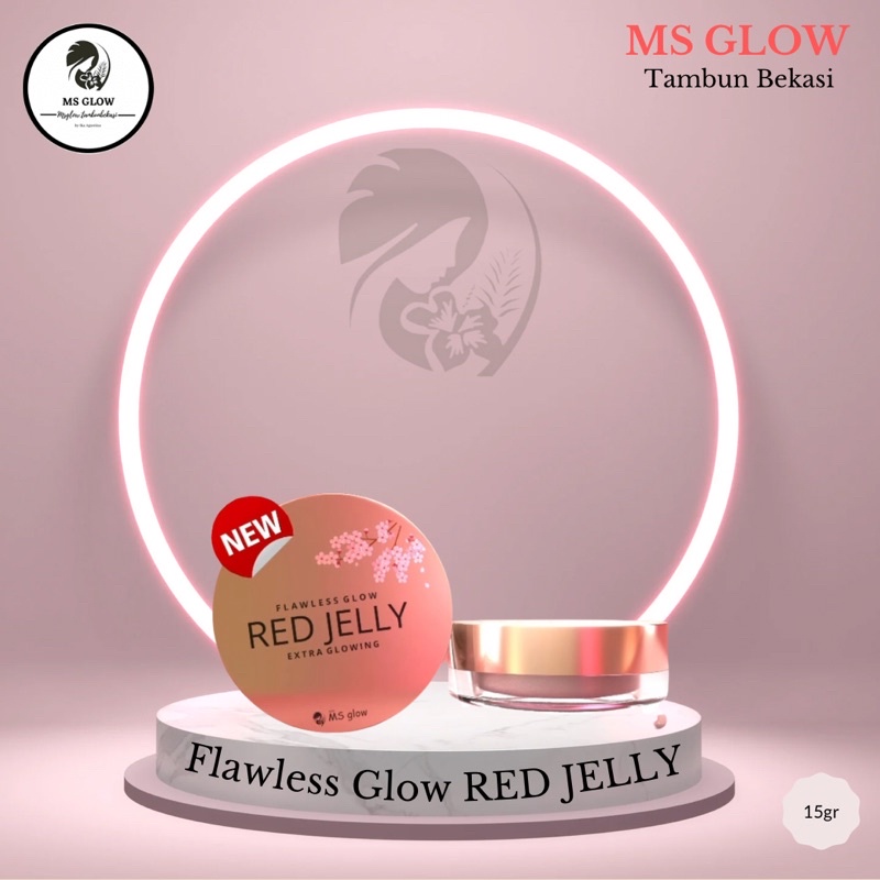 MS GLOW Red Jelly | Flawless Glow Red Jelly