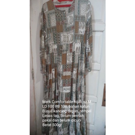 Preloved Gamis Comfortable Hijab