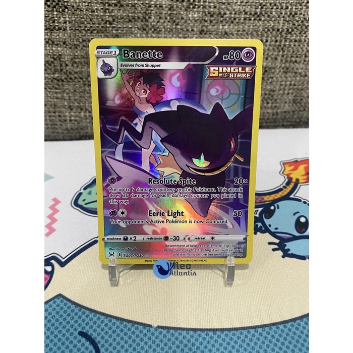 Pokemon TCG English Banette - TG07/TG30 - Lost Origin CHR