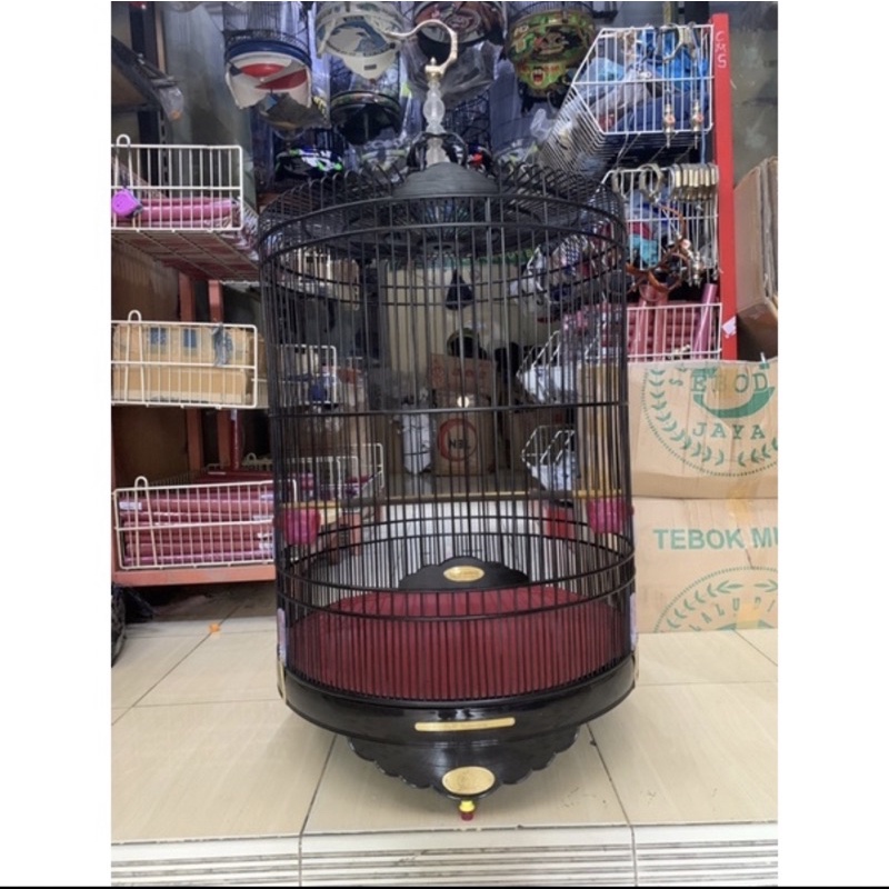 SANGKAR KANDANG MURAI BNR BLACK RUBICON PVC DM58