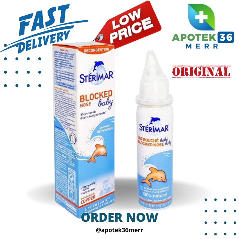 STERIMAR BABY NASAL SPRAY HYGIENE