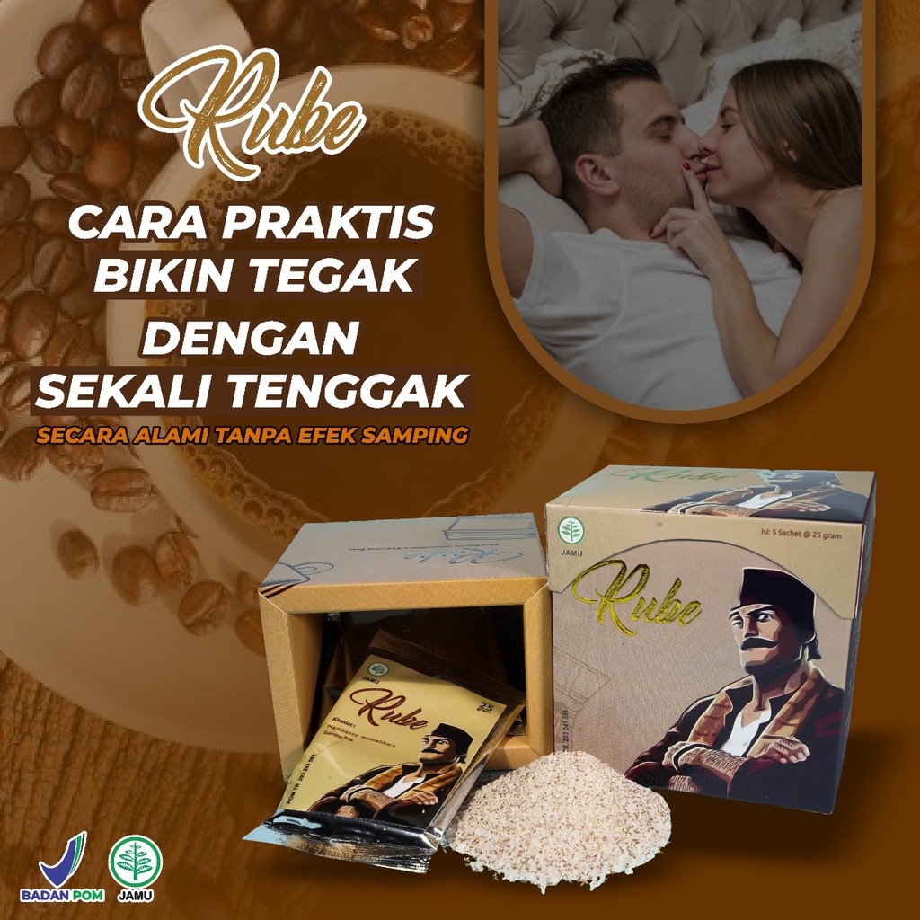 Kopi Rube 100% Ori Memelihara Sta-mina Dan Vital-itas Pria Merangsang Gairah Seks-ual Mengatasi Impo