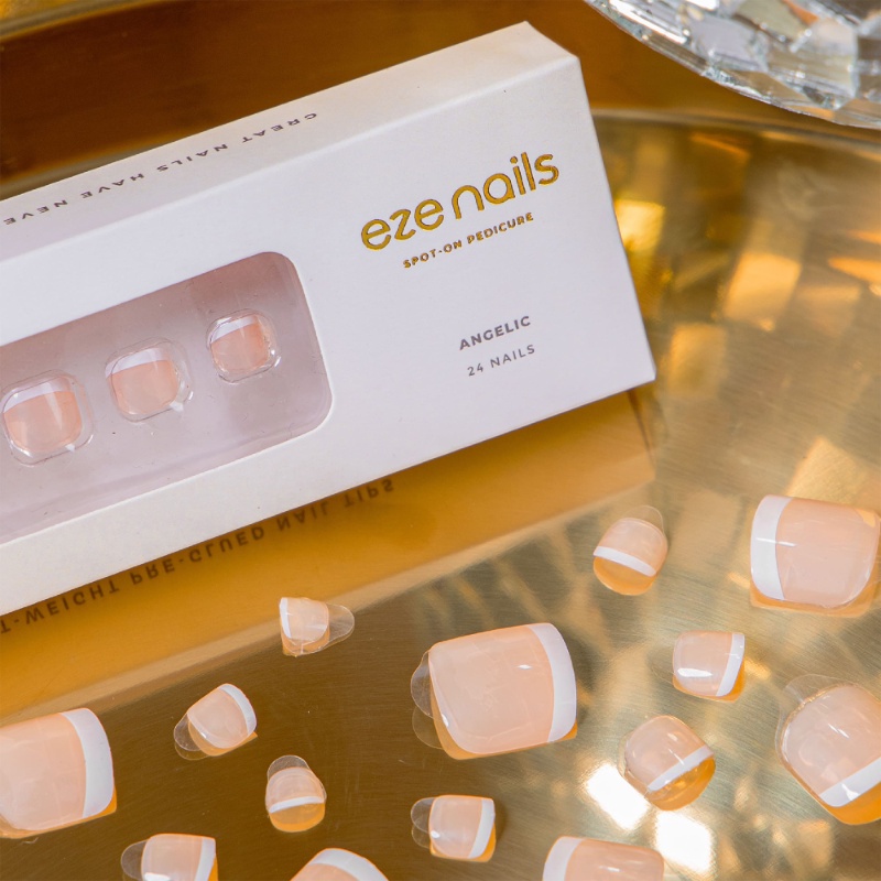 CLEARANCE SALE - Eze Nails - Angelic Spot On Pedicure (Kuku Palsu Tempel)