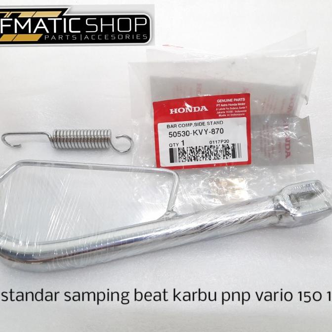 Jual standar samping beat karbu chrome | Shopee Indonesia