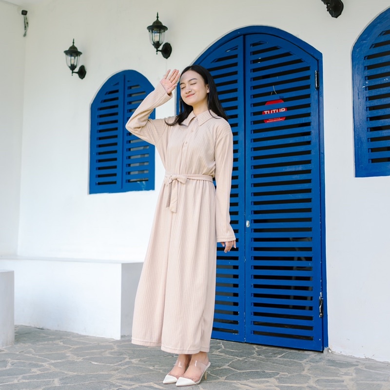 Annisa Dress Knit Dress Oversize Dress By VITAFA