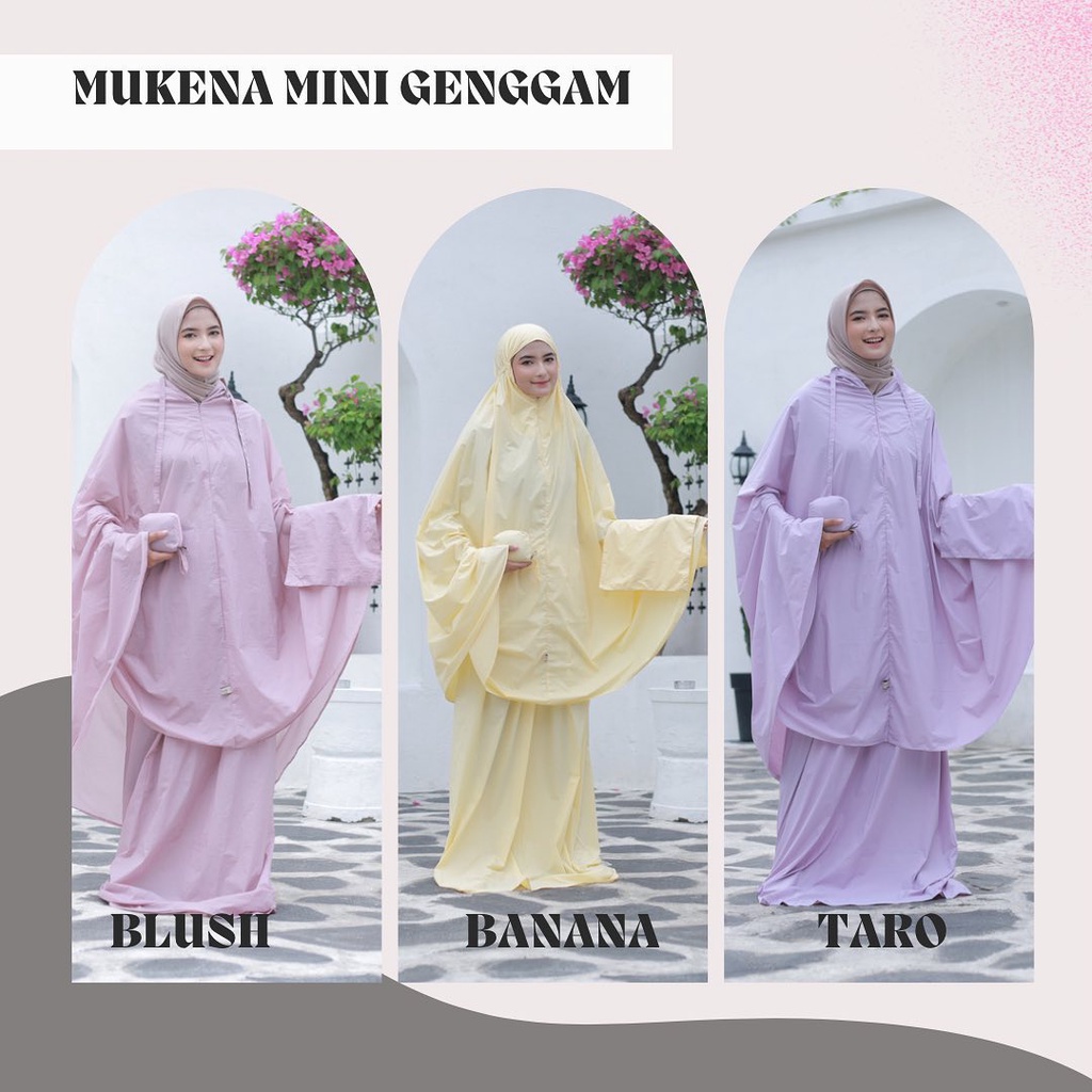 Mukena Mini Genggam Pastel