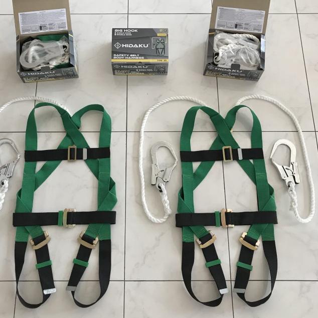 Full Body Harness HIDAKU type X5 SINGLE HOOK / Safety belt HIDAKU X5