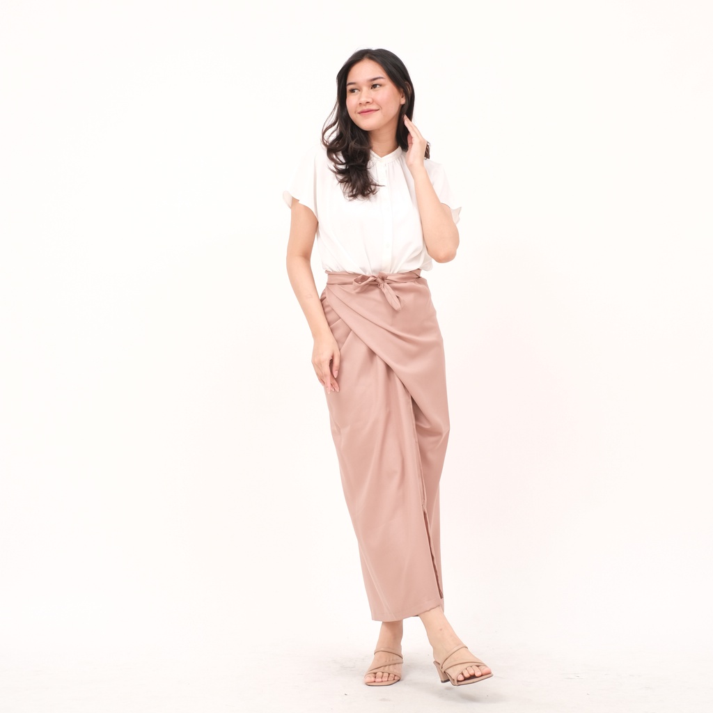 FASHFLOW - Aretha Wrap Skirt | Rok Lilit Polos