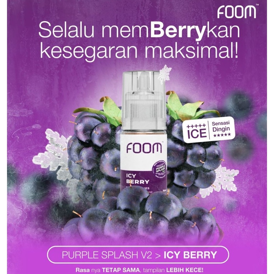 LIQUID FOOM 30ML ICY BERRY