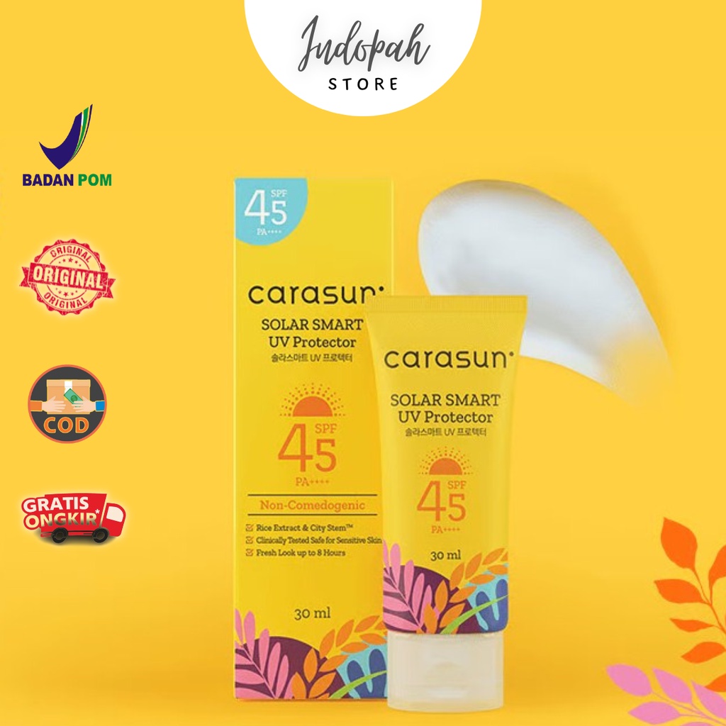 CARASUN SOLAR SMART UV PROTECTOR SPF 45 PA+++ 30ML | CARASUN SUNBLOCK | CARASUN SPF 45 30ML