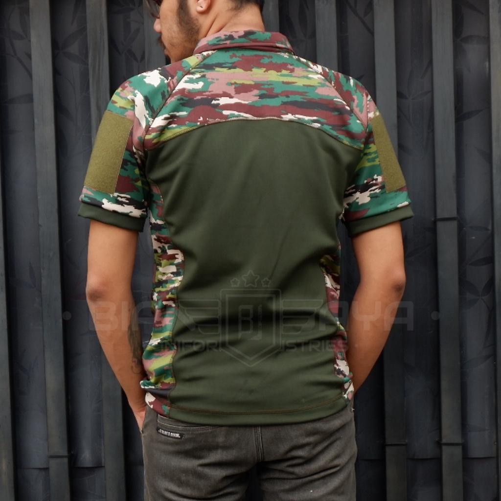 Terbaru Kaos bdu tactical loreng Kasad multicam full scuba